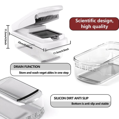 SliceMaster™ 15-in-1 Vegetable Chopper