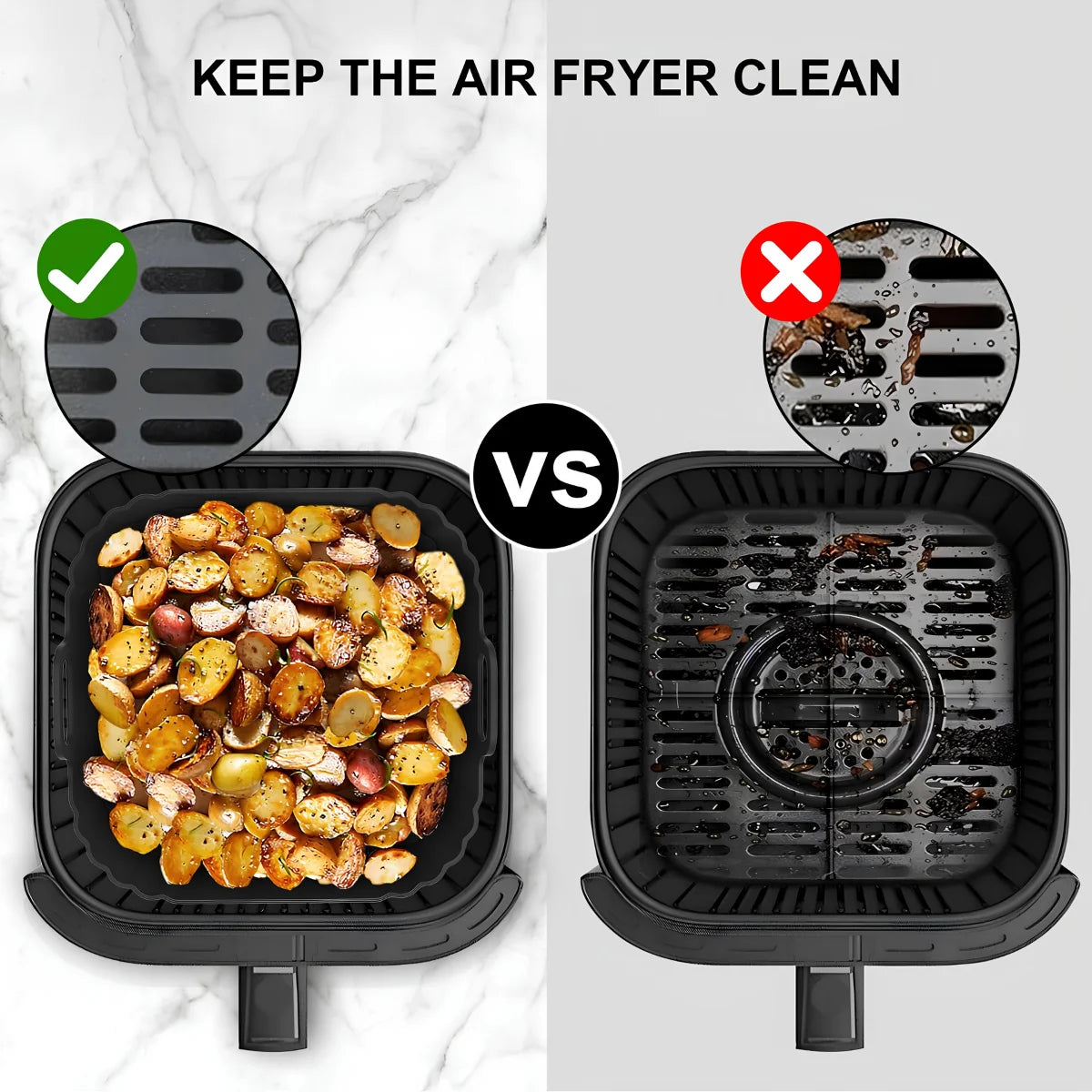 CleanCook™ Air Fryer Liner