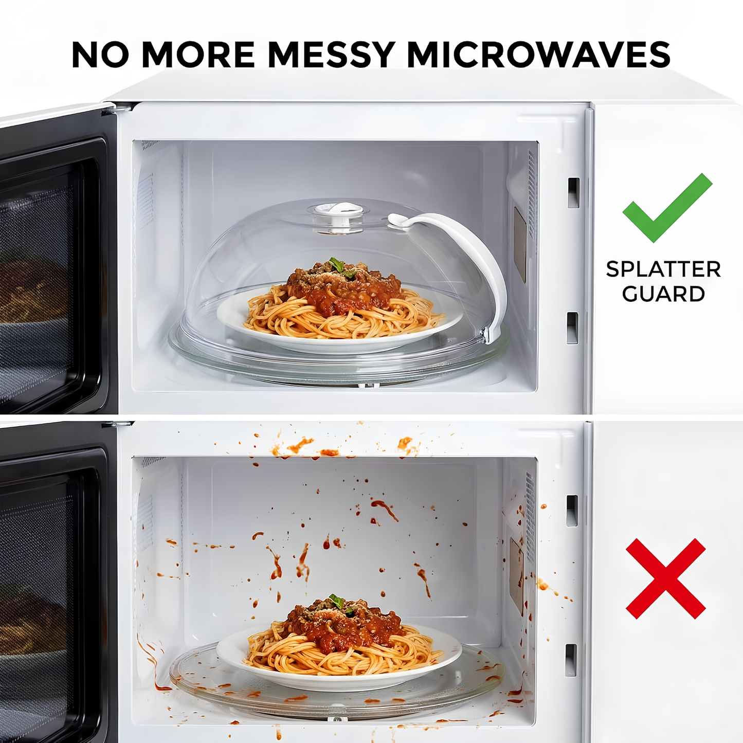 ClearGuard™ Microwave Splatter Cover