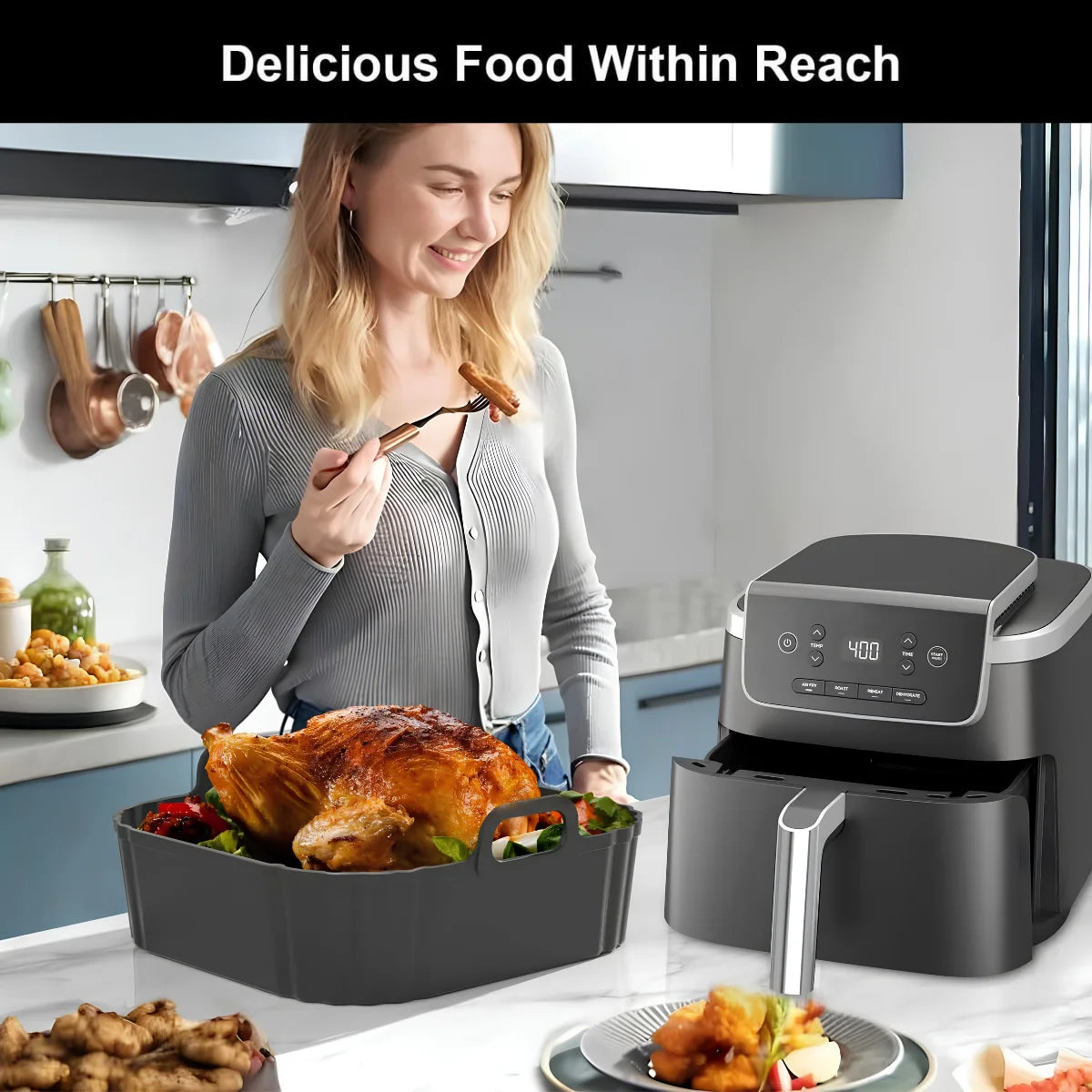 CleanCook™ Air Fryer Liner