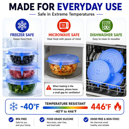 FreshSeal™ Stretch Lids